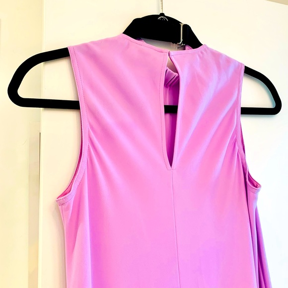 Tibi Modern Drape Sculpted Midi Dress in Mulberry NWT - Picture 7 of 8